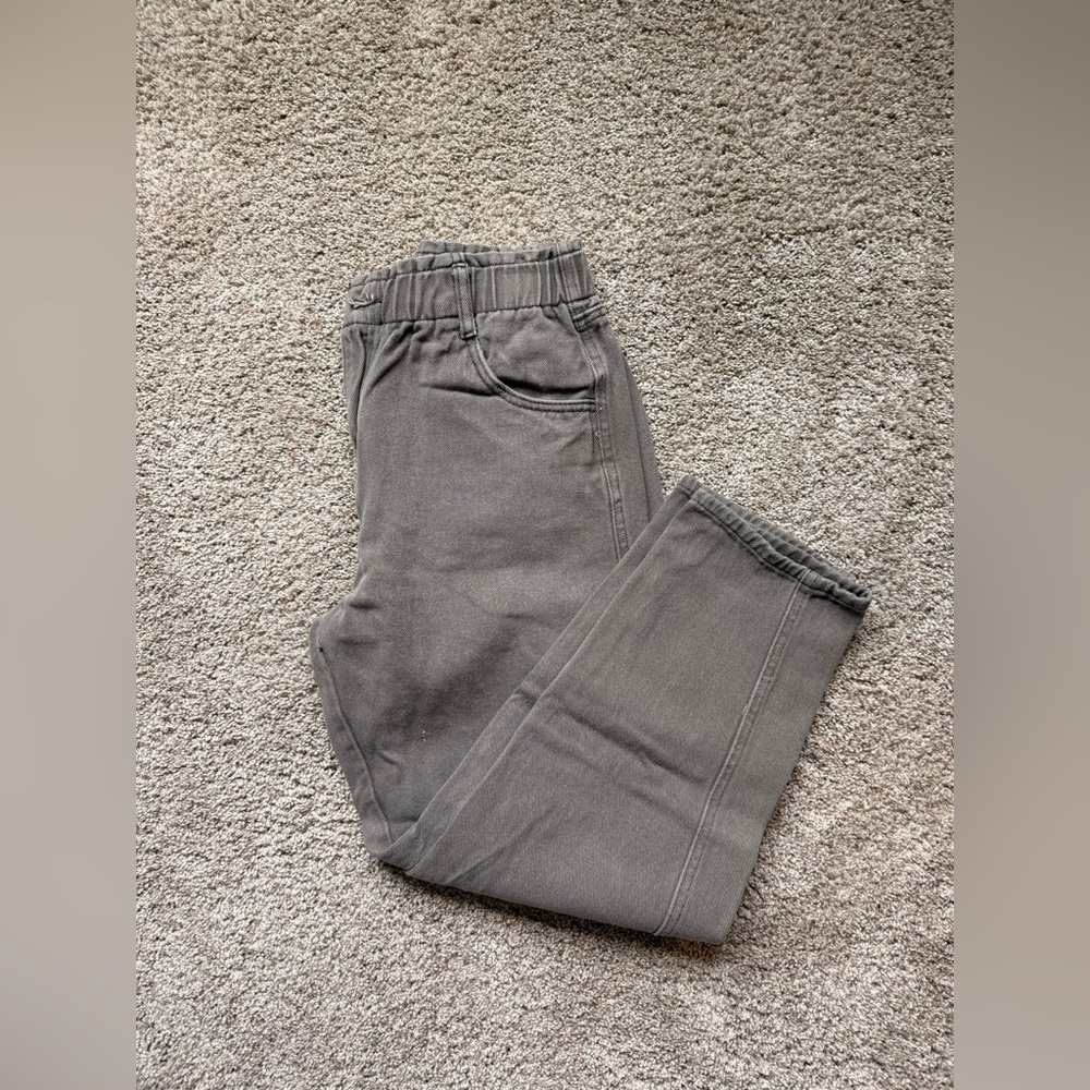Wishlist Grey Jean Crop Pants - Size L